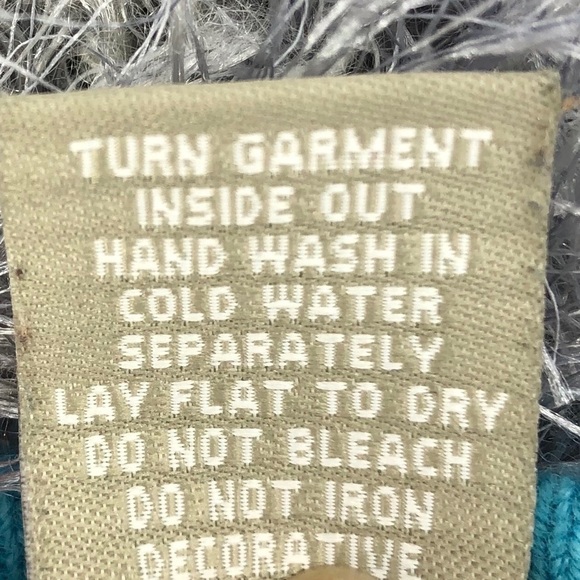 Field Gear Women's S Petite Blue Snowman Sequin Long Sleeve Round Neck Sweater - Picture 11 of 12